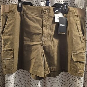 Lee Women's Cargo Shorts in Brown